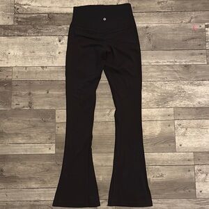Lululemon Black Flare Leggings